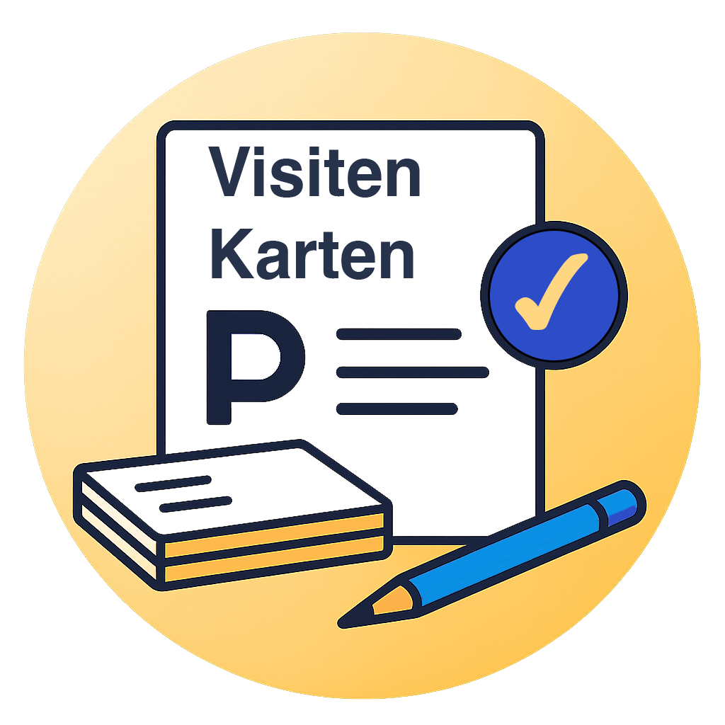 Visitenkarten-Design